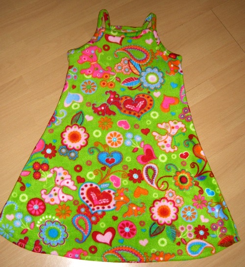 Lore(Top)- Kleid aus Fleece....