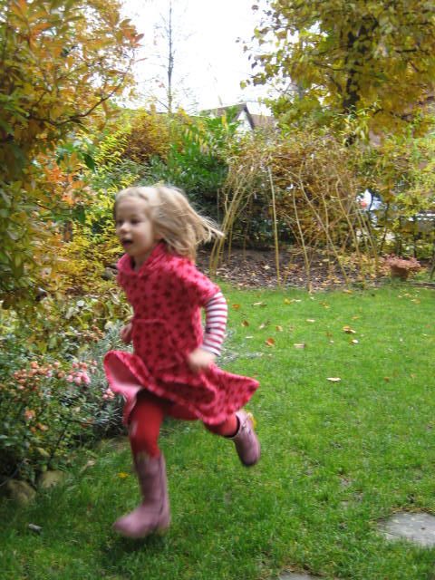 Olivia in Action...