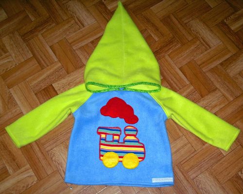 Zipfelpulli mit Lok