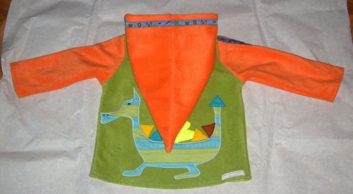 Drachen-Jacke von hinten