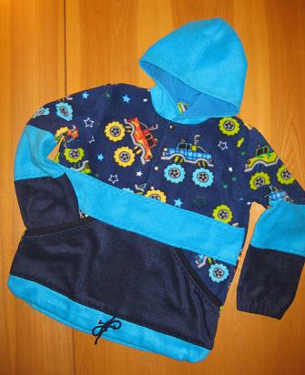 Xanthos als Fleecepulli