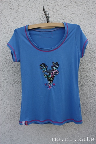 shirt mit bltenreh