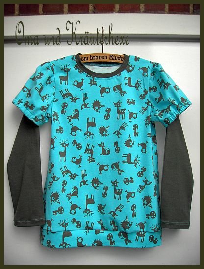 Antonia als Longshirt....