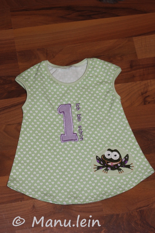 Amelie als Geburtstagsshirt