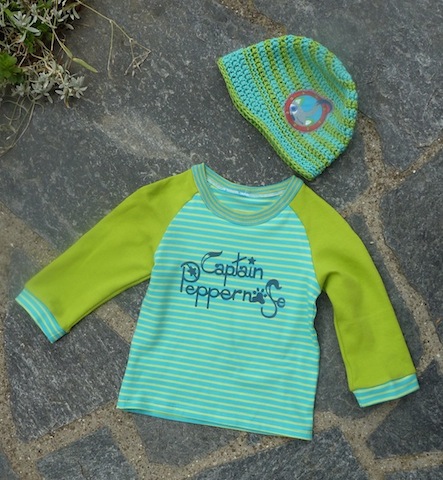 Ottobreshirt mit passender Hkelmtze