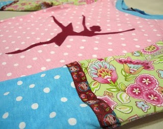 Ballerina mix shirt
