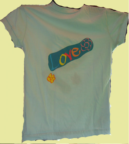 Das Shirt von hinten