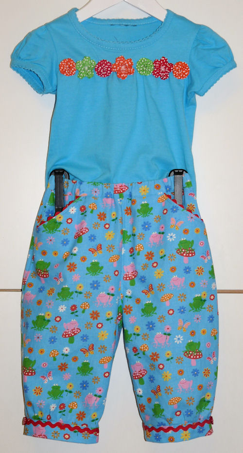 Sommerhose + yo-yo-T-Shirt