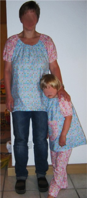 Imke und Hannah-Oona-Kombi