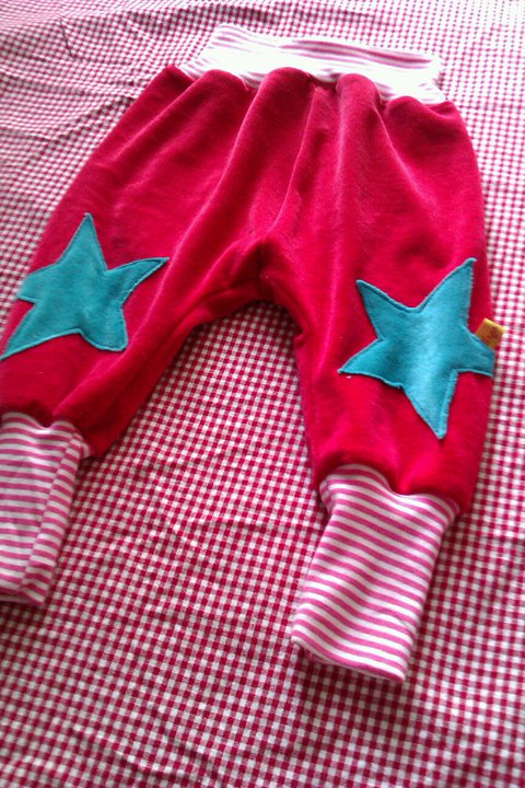 plunschhose fr die groe