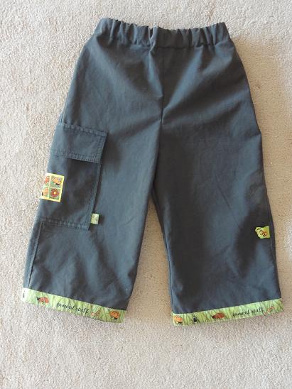 erste selbstgemachte Hose fr die Tochter