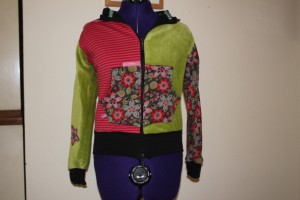 Jacke aus Jersey