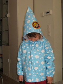 COSMA als Regenjacke