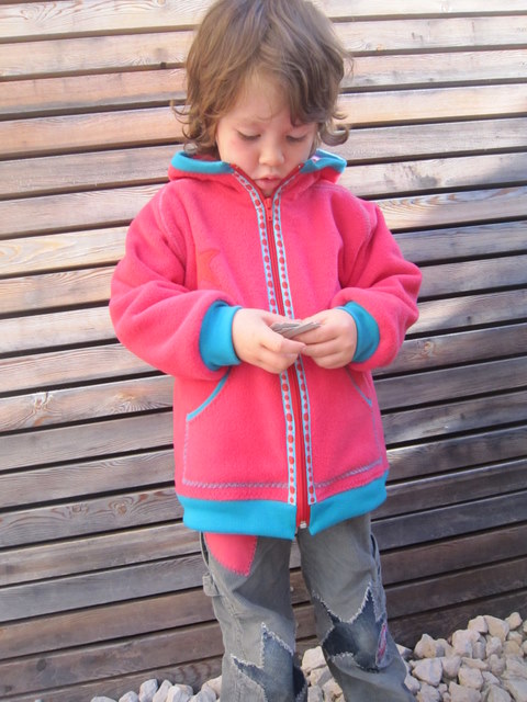 Yorik als Kuschelfleecejacke
