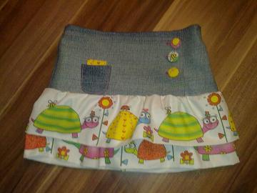 Jeansrock vorne
