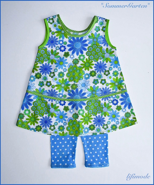 Blumenkleid+Leggins