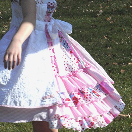 Blumenkind-Feliz in Aktion,