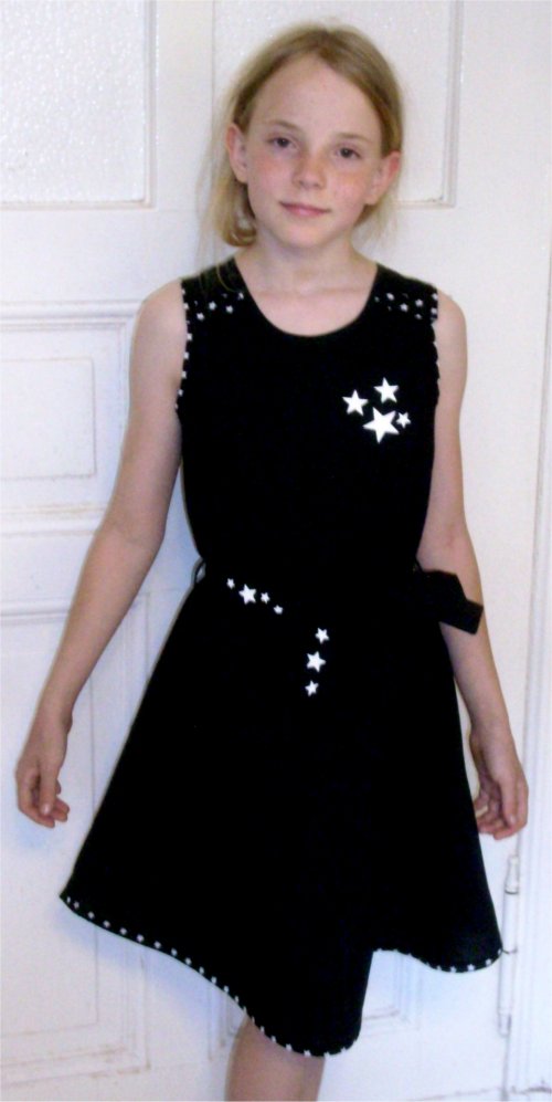 Lieblingskleid in Schwarz nach Schnittmuster Miley