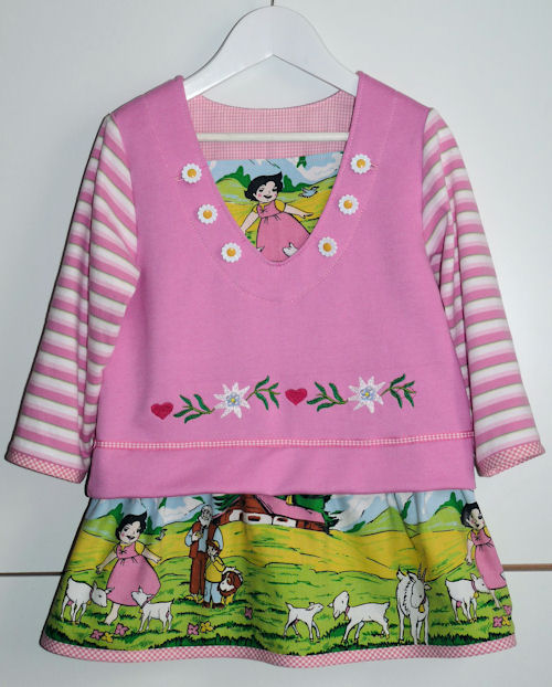 Kleid mit Heidi