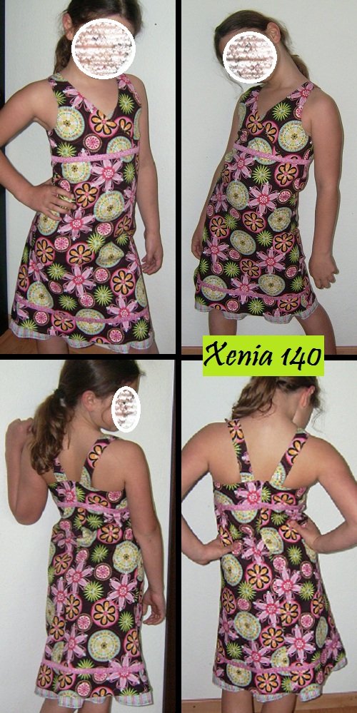 Xenia angezogen