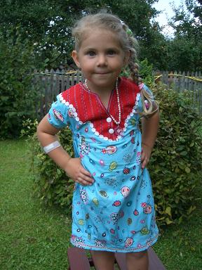 Ein versptetes Sammy - Kleid