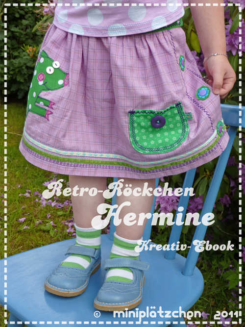 neues Ebook*Retro-Rckchen HERMINE* ab 01.06. bei Farbenmix
