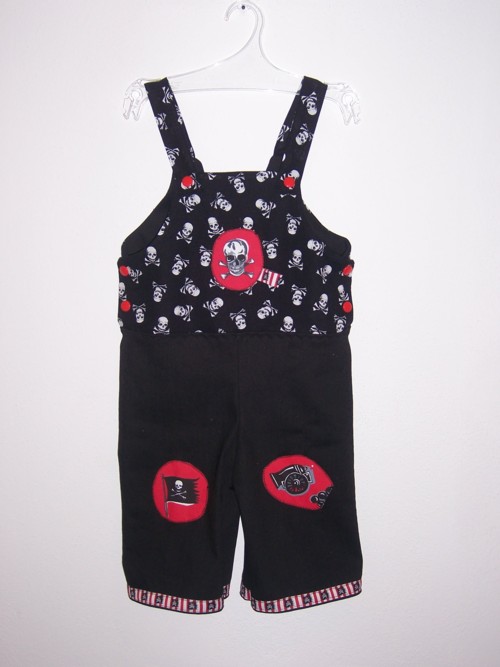 Piratenhose Gr. 80/86