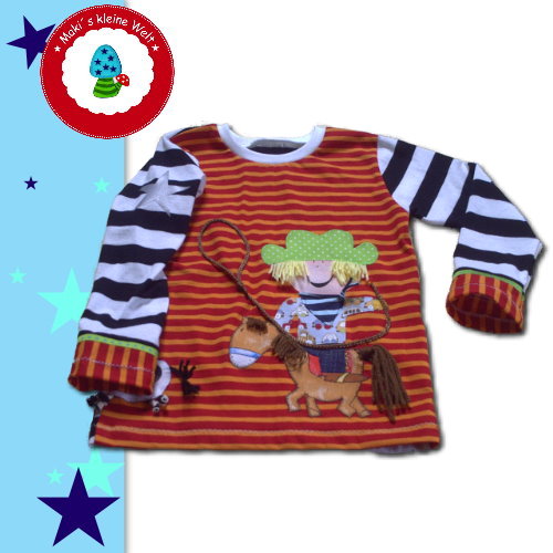 Cowboyshirt Langarm