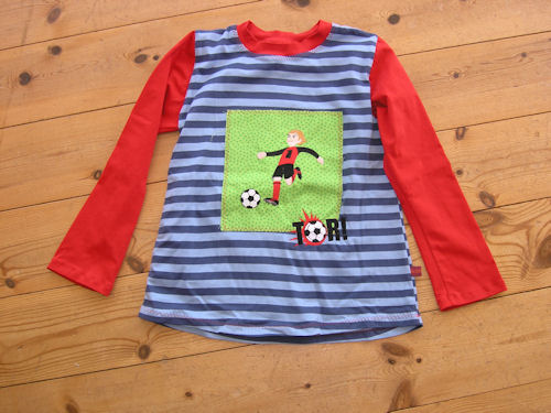 Ein Shirt fr einen Fuballer...