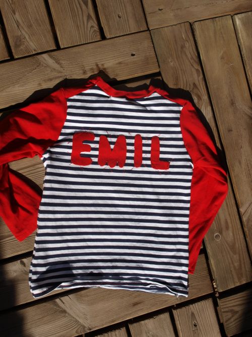 Geburtstagsshirt hinten