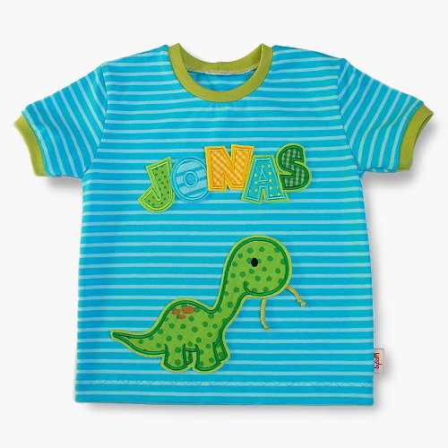 farbenfrohe Jungs-T-Shirt ...