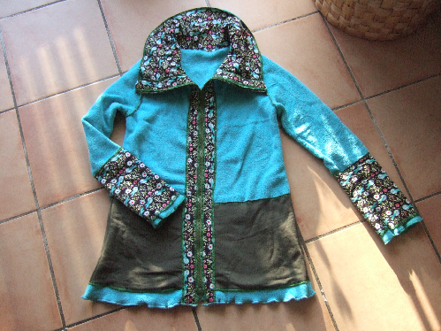 Eine Jacke