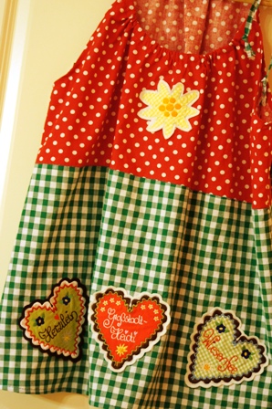 Nochmal im Dirndl Look.....