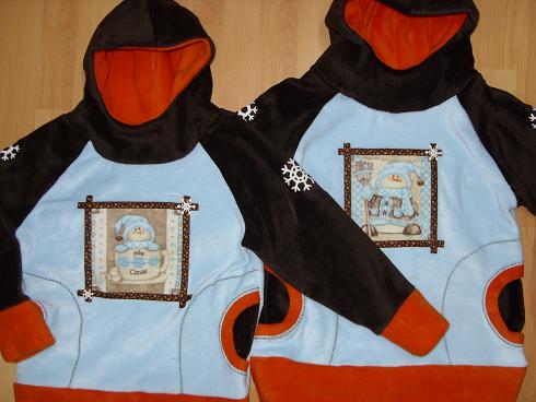 Zwei Patchwork-Panels...