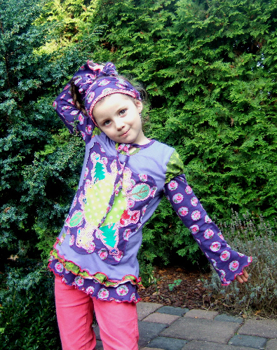 Antonia tierisch in lila