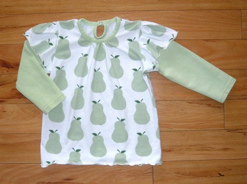 Shirt mit Birnen
