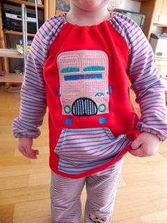 Zoe mit London Bus