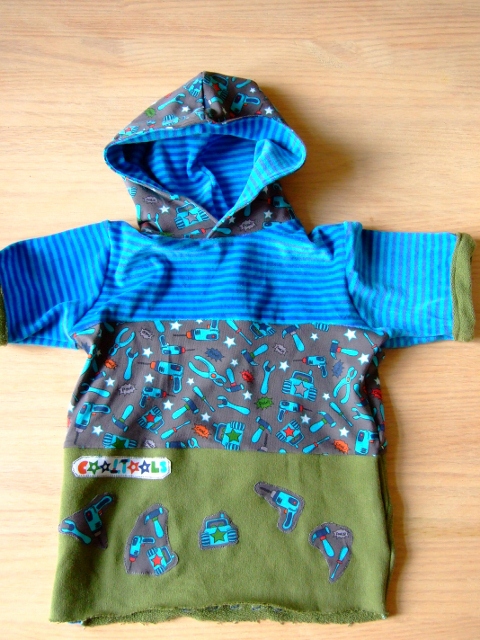 Felix neues Arbeitsshirt