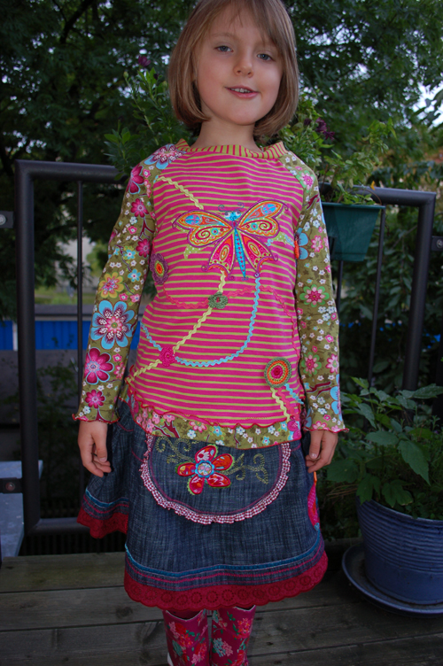 Zoe-Schmetterlingsshirt