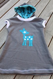 Amelie aus Sweatshirtstoff