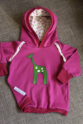 Hoody mit Giraffe