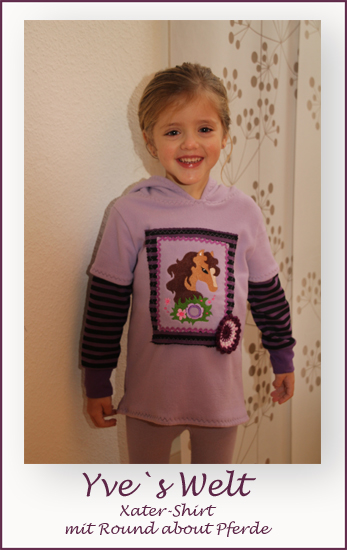 Xater-Shirt mit Pferdchen