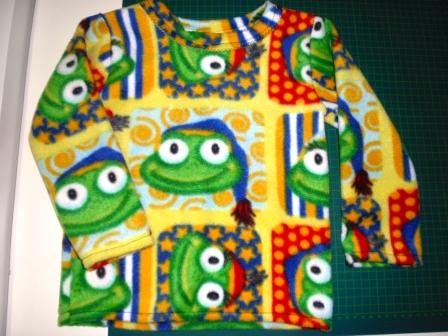 Imke in Froschfleece