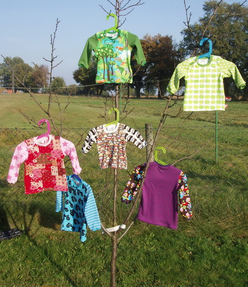 Bei mir wachsen die t-shirts am Baum!