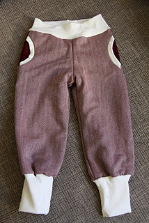 geftterte Hose