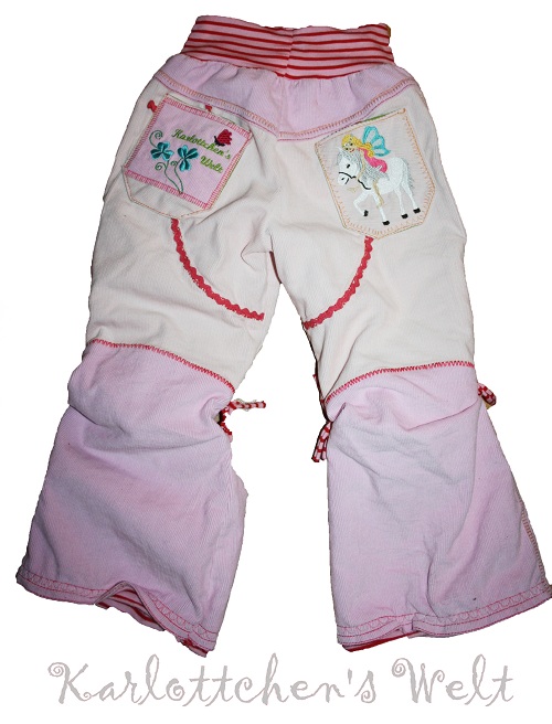 Hose hinten zur Einhornkombi