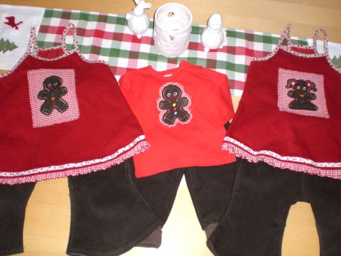 Dreimal Lebkuchenzwerge zu Weihnachten