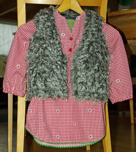 Mdchenhaftes Ruberoutfit