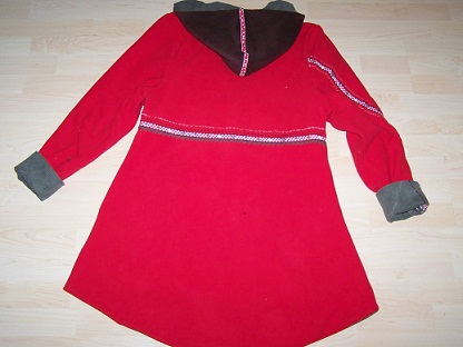 gewendete Jadela aus Fleece