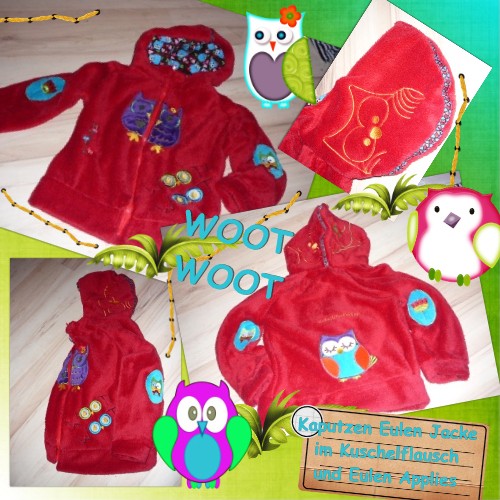 Eulen Kuscheljacke